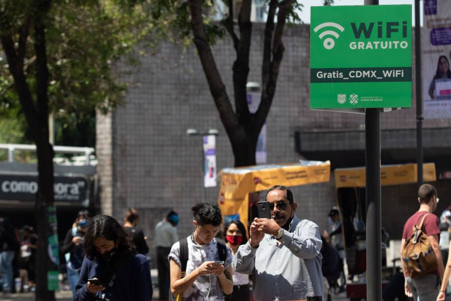 Sheinbaum recuerda que la CDMX contará con más puntos WiFi a finales de 2022