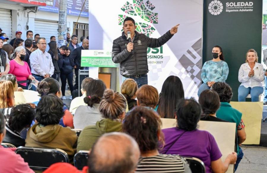 Gobernador Ricardo Gallardo está terminando con la desigualdad social