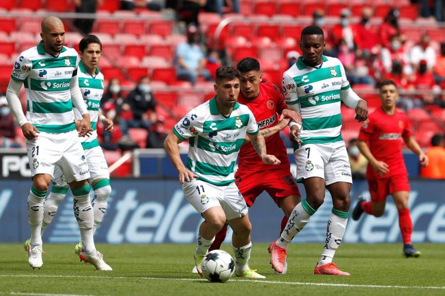Diablos rescatan triunfo ante Santos