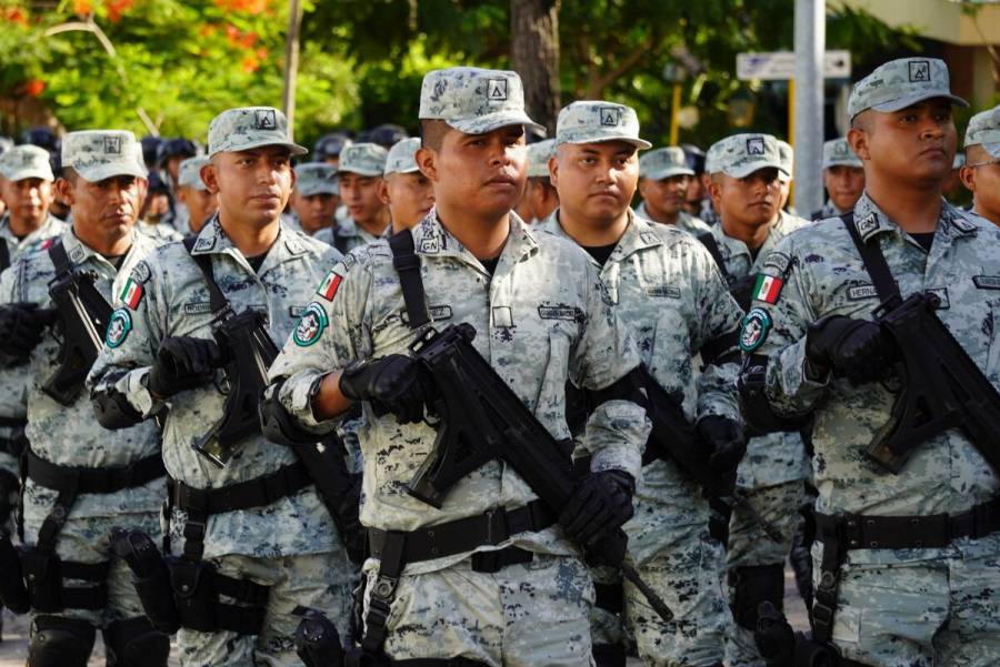 Solo 7 de cada 100 elementos de la GN han recibido capacitación de derechos humanos