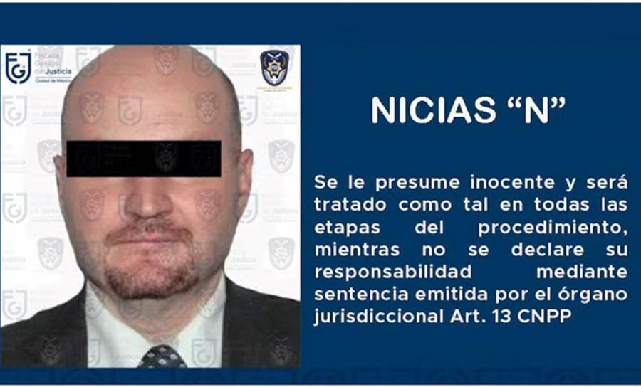 Fiscal&iacute;a CDMX detiene a Nicias “N”, exdirector de Obras de la BJ