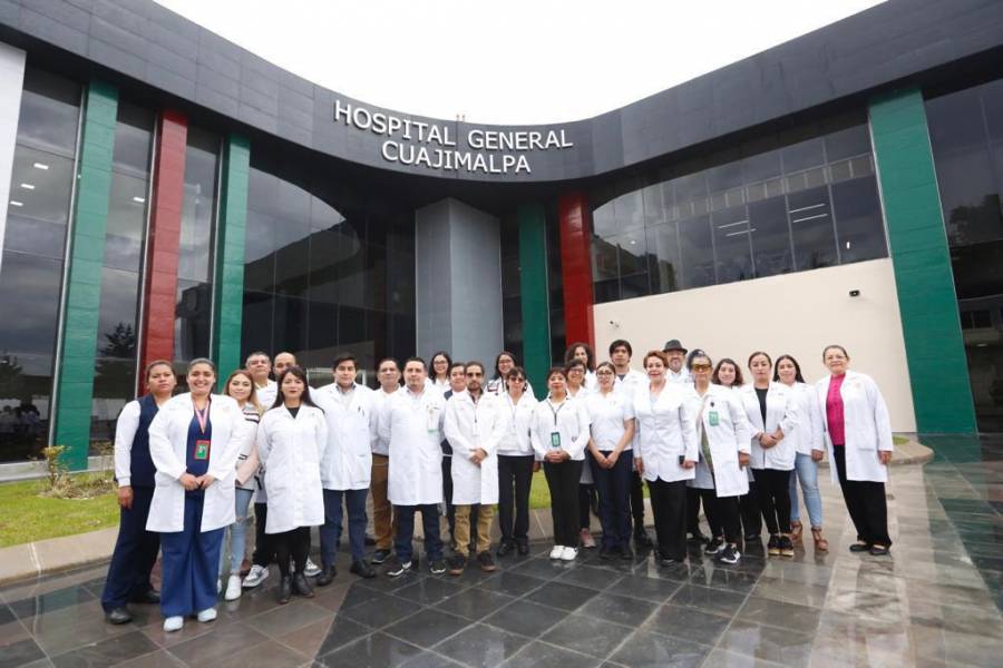 Sheinbaum estima apertura del Hospital General de Cuajimalpa el 31 de octubre