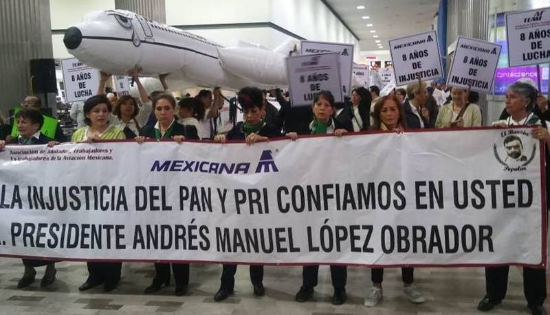 De comprar Mexicana, Gobierno no contratará a trabajadores en resistencia
