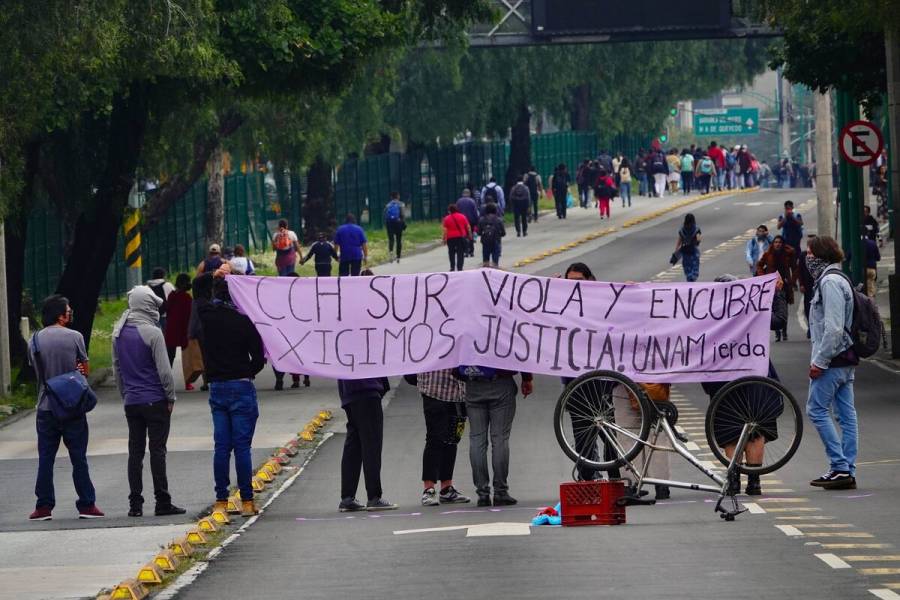 Fiscalía de CDMX sigue investigaciones por denuncia de abuso sexual en CCH Sur