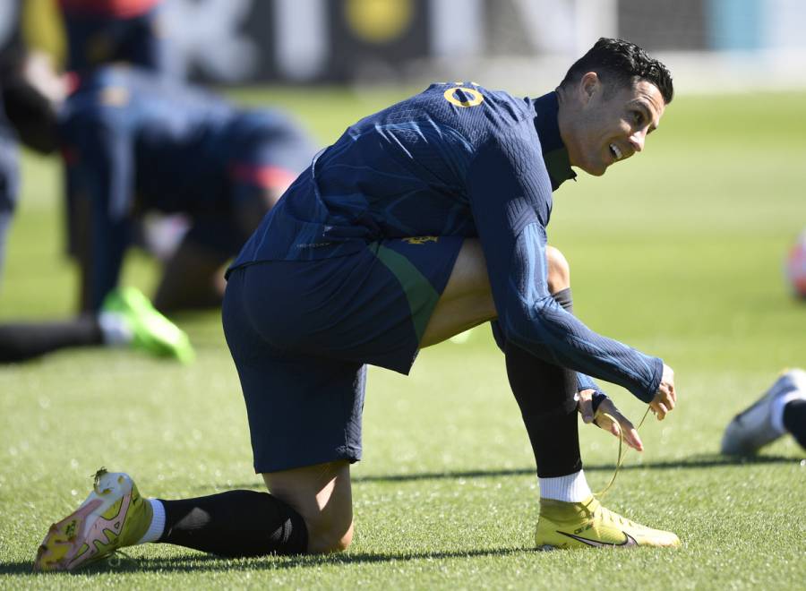 Cristiano Ronaldo vuelve a los entrenamientos con el Manchester United