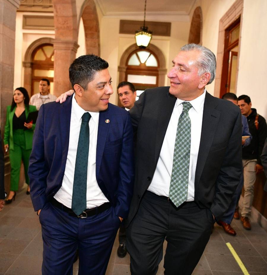 Adán Augusto López reconoce trabajo de Ricardo Gallardo en San Luis Potosí
