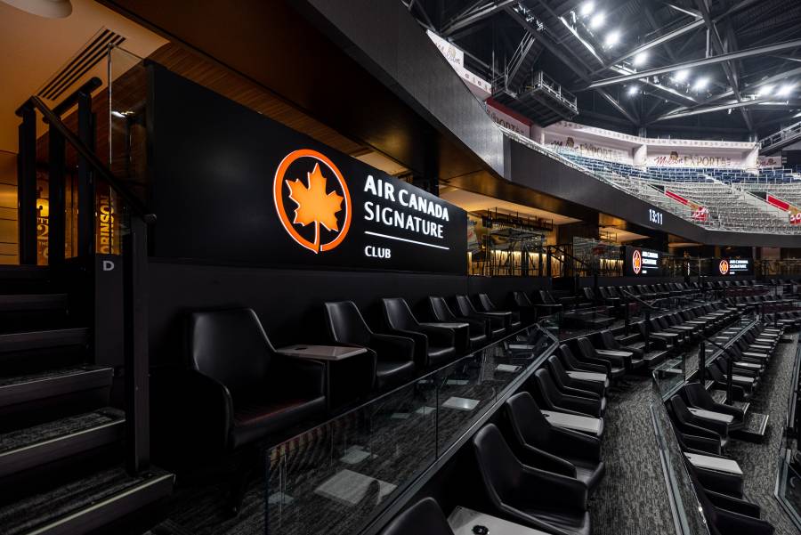 Air Canada y los Montreal Canadiens inauguran el nuevo Air Canada Signature Club