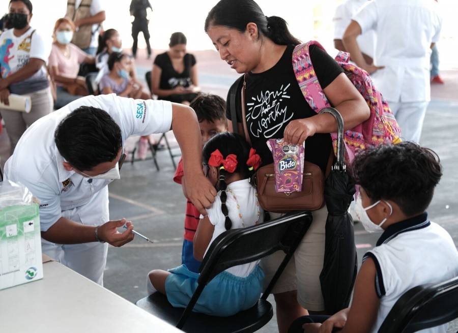 Avanza vacunación contra Covid-19 para niños de 5 a 11 años en CDMX