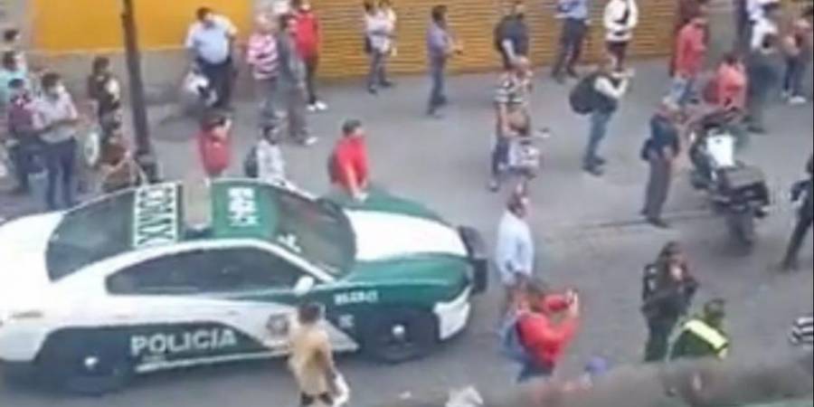 Reportan balacera en calles del Centro Histórico; hay tres heridos