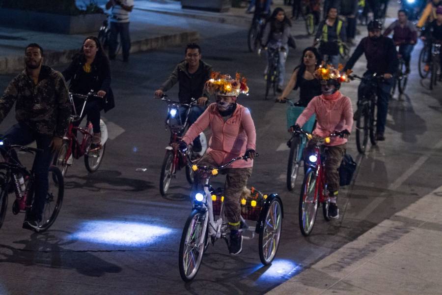 ¡No te lo pierdas! Anuncian Paseo Nocturno “Muévete en Bici” con motivo del Día de Muertos