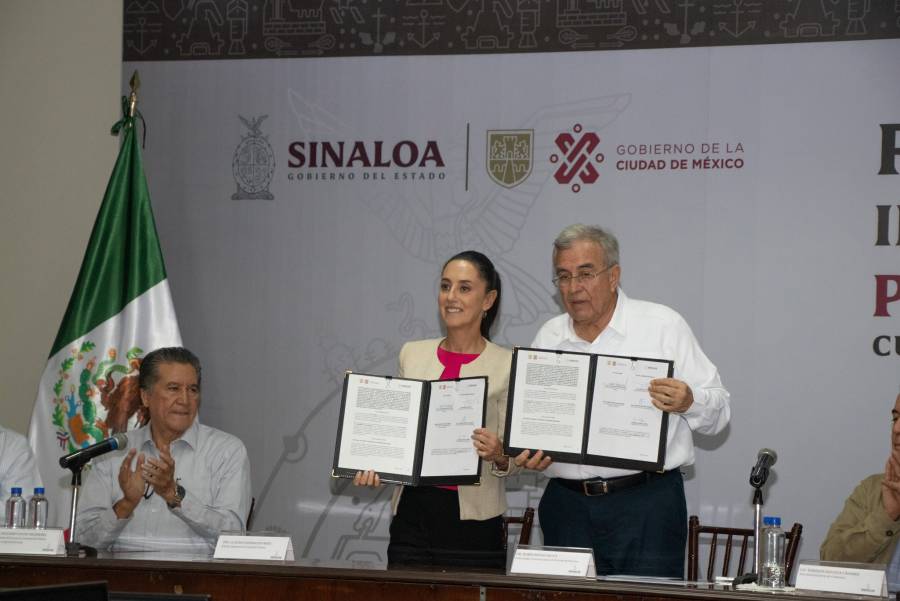 CDMX y Sinaloa firman convenio para el “Intercambio de Buenas Prácticas de Gobierno”