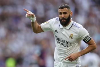 Benzema ser&aacute; baja ante el Rayo Vallecano