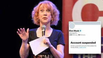 Twitter suspendi&oacute; cuenta de Kathy Griffin, la comediante por suplantar a Elon Musk