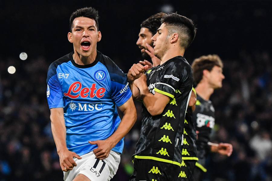 'Chucky' Lozano mantiene al Napoli en lo alto de la clasificación en la Serie A