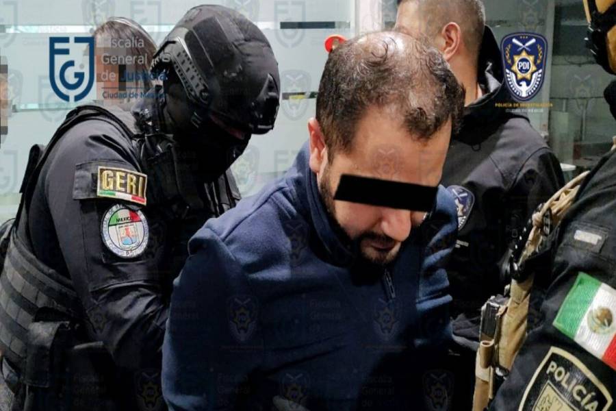 Rautel 'N', presunto feminicida de Ariadna Fernanda, involucrado en accidente vial; fue exonerado