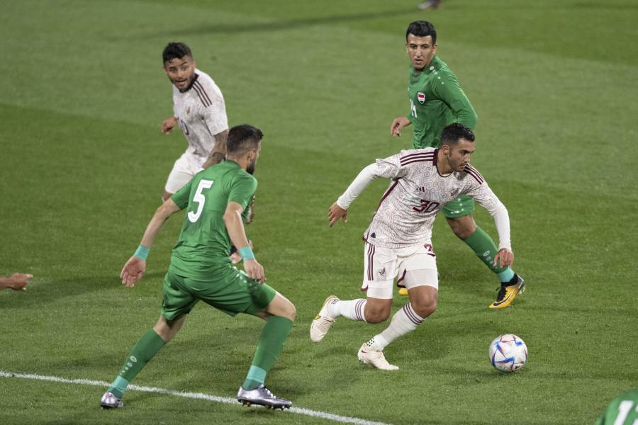 México golea 4-0 a Irak de cara a su debut en el Mundial Qatar 2022