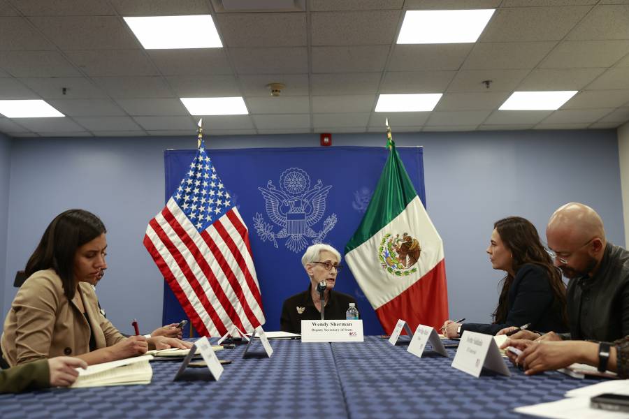 Este jueves concluye la gira de trabajo de Wendy Sherman en México