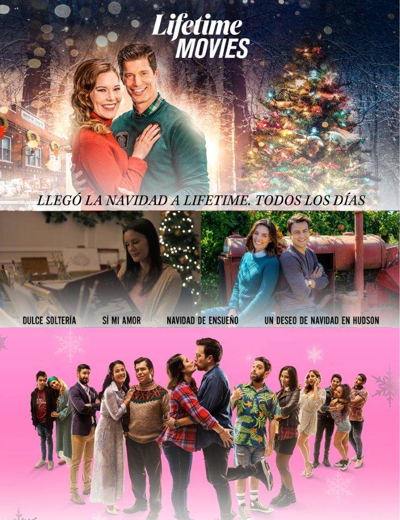 Grandes estrenos Lifetime adelanta la Navidad y comienza su programación en Noviembre