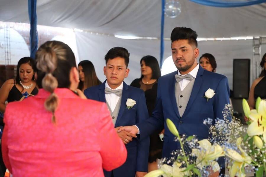 Se registra primer matrimonio igualitario en Tecámac