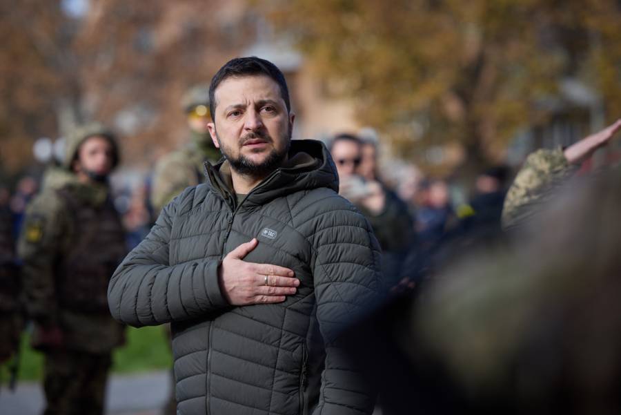 Zelenski dice que la liberaci&oacute;n de Jers&oacute;n es 