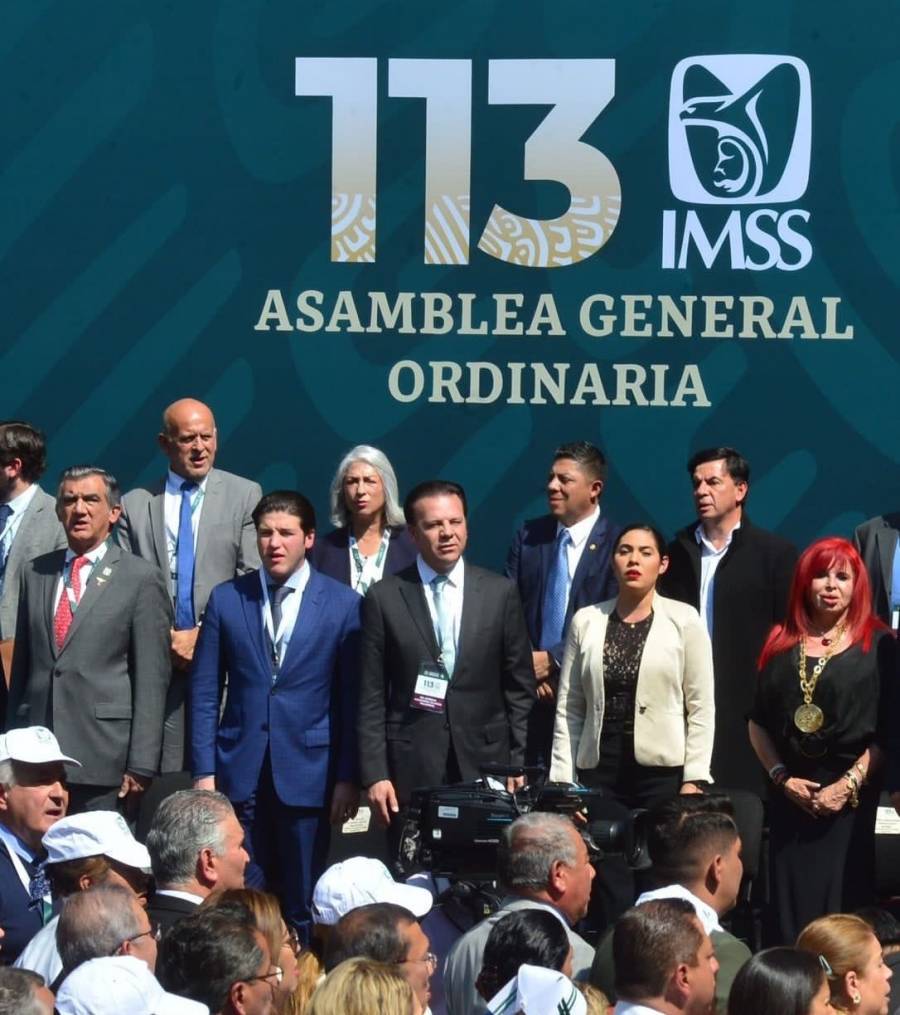 Ricardo Gallardo acude a la 113 asamblea general del IMSS