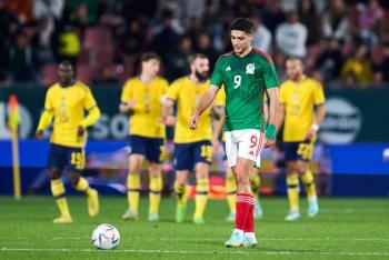 M&eacute;xico pierde 2-1 ante Suecia; con derrota viaja al Mundial Qatar 2022