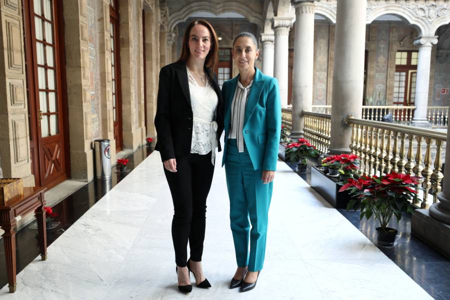 Claudia Sheinbaum y Gabriela Cuevas se unen para generación de proyectos