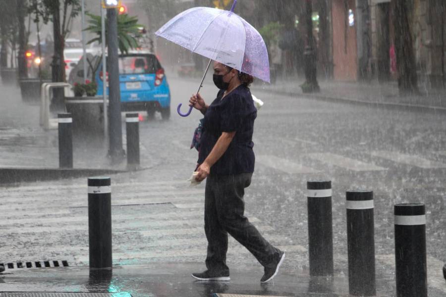 Pronostican lluvias en gran parte de la CDMX