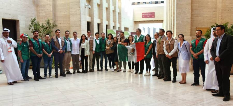 Hay que apoyar a nuestra selección: Ebrard, se reúne con mexicanos en Qatar