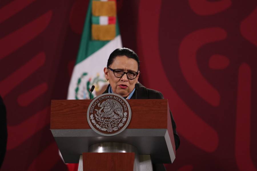 Rosa Icela Rodríguez reconoce 