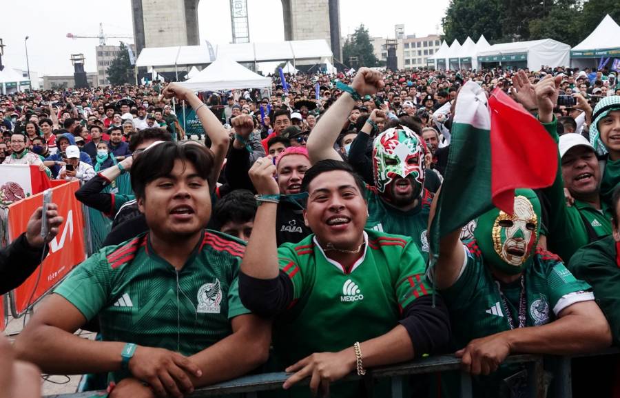 Qatar 2022: Pese al frío, miles de aficionados presenciaron el México vs Polonia en el FIFA Fan Fest