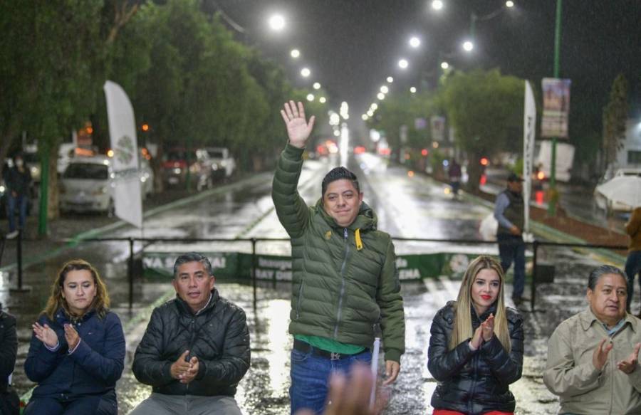 Ricardo Gallardo realiza obras de infraestructura para la transformación del estado potosino