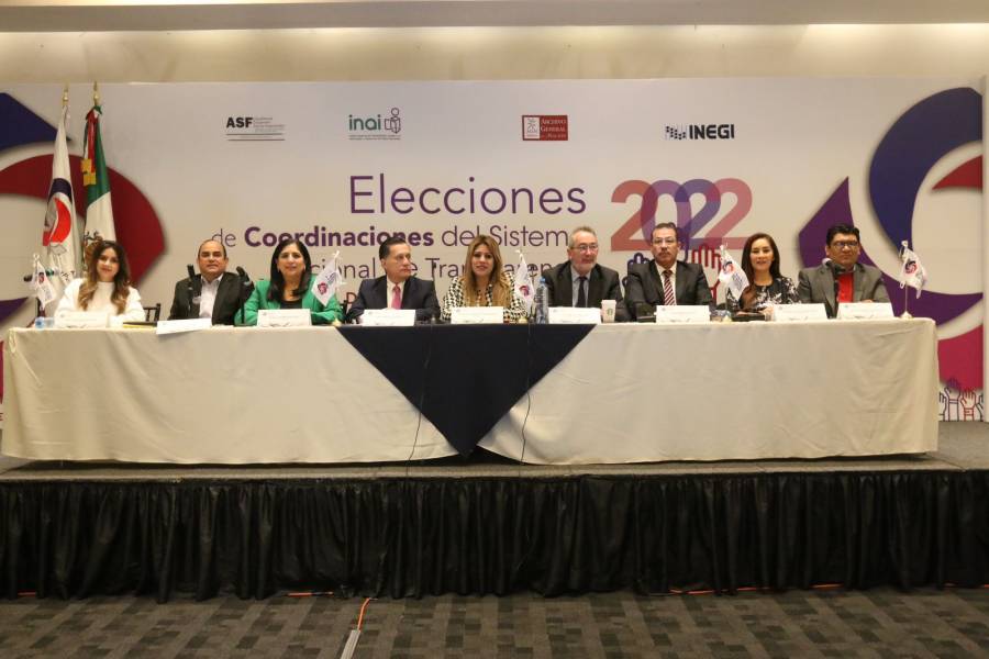 Sistema Nacional de Transparencia renueva sus coordinaciones para el periodo 2022-2023