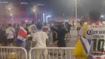 Mexicanos y argentinos protagonizan pelea en calles de Qatar