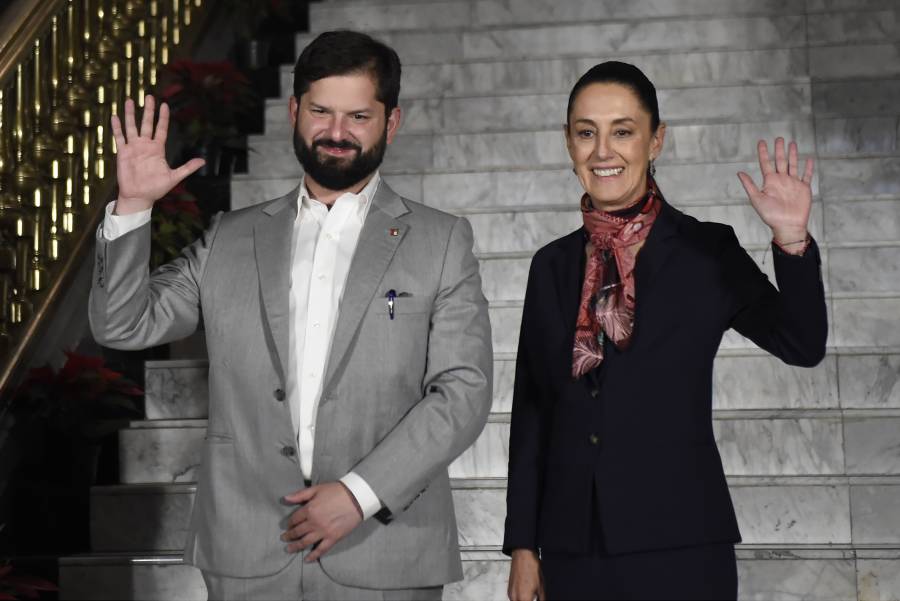 Nombra Sheinbaum a Gabriel Boric, presidente de Chile, como hu&eacute;sped distinguido de la CdMx