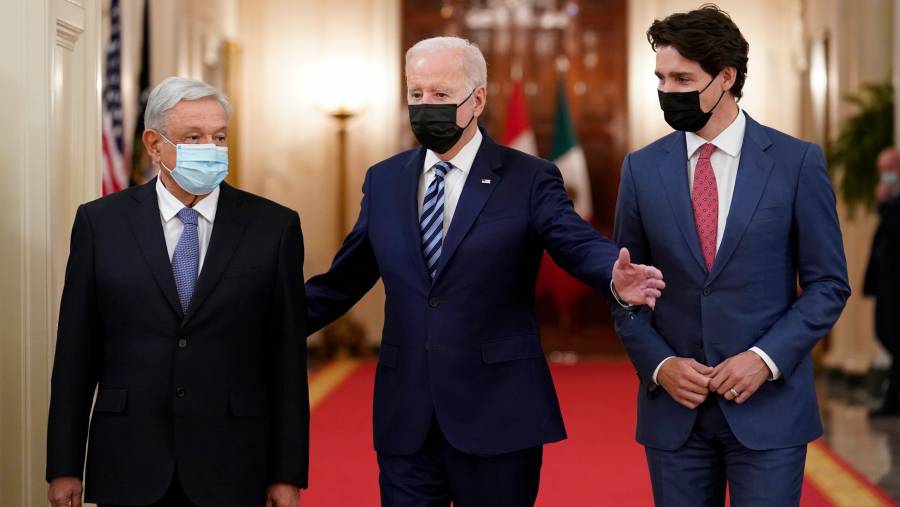AMLO anuncia reuniones en México con Joe Biden y Justin Trudeau