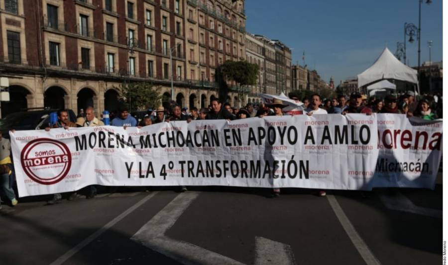 Vienen acarreados a celebrar que ya no domina la oligarquía en México