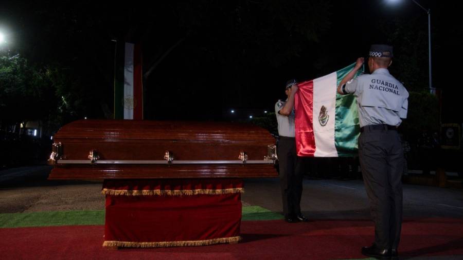 Así fue el homenaje al general José Urzúa, asesinado en Zacatecas