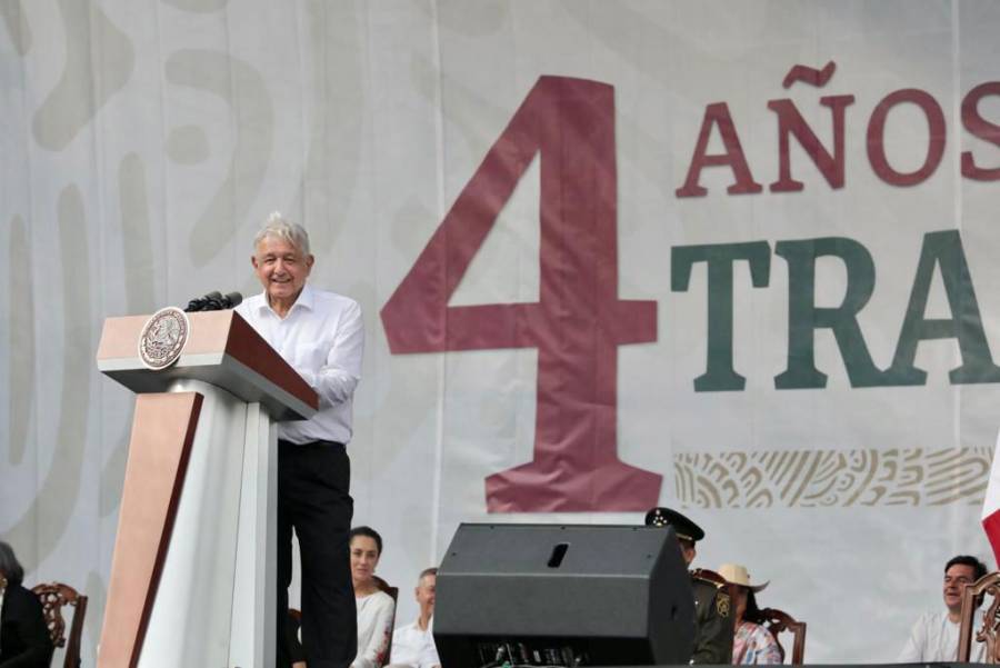 AMLO agradece a legisladores por presupuesto y Reforma de GN