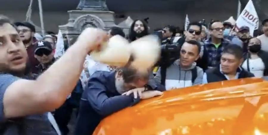 ¿Qu&eacute; le ocurri&oacute; a Epigmenio Ibarra en marcha?