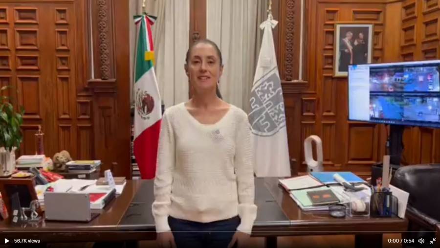 Sheinbaum califica de “histórica” la marcha de AMLO; estima 1.2 millones de personas