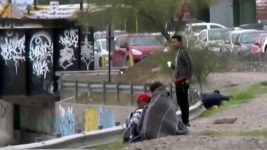 Desalojan campamento improvisado de Venezolanos en Ciudad Juárez