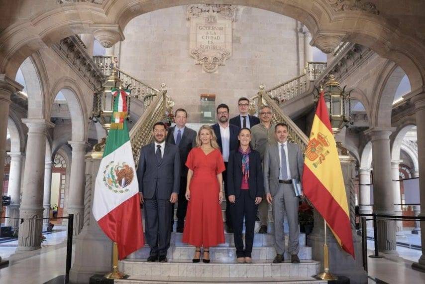 Estrecha Ciudad de México alianza con España a favor de los que menos tienen