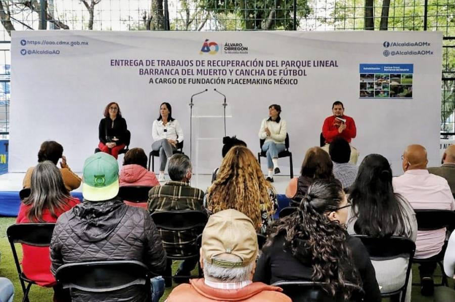 Lía Limón destaca el rescate de espacios para reforzar el tejido social