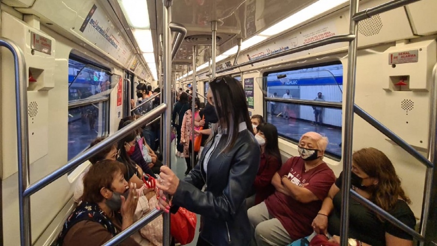 Presentan UNOPS y Metro campa&ntilde;a para Transporte P&uacute;blico libre de violencia hacia las mujeres