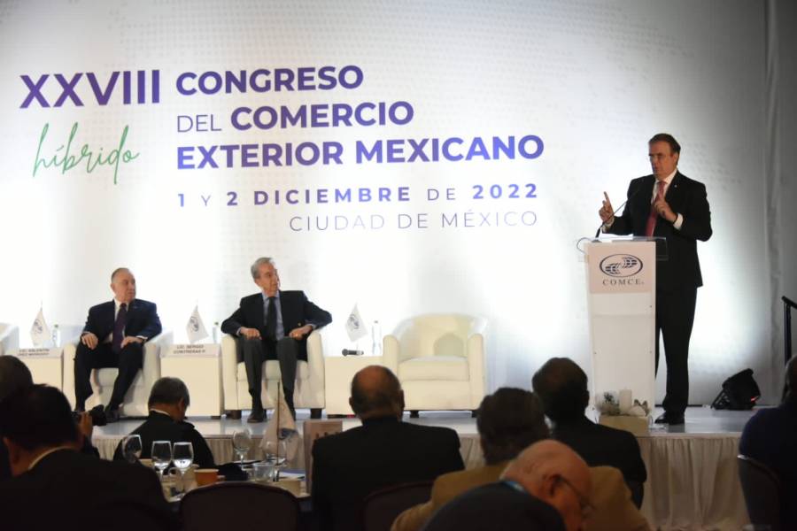 Con empresarios Ebrard dice que México es “la nueva China”