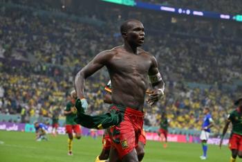 Camer&uacute;n se despide de Qatar 2022 rompiendo el invicto de Brasil