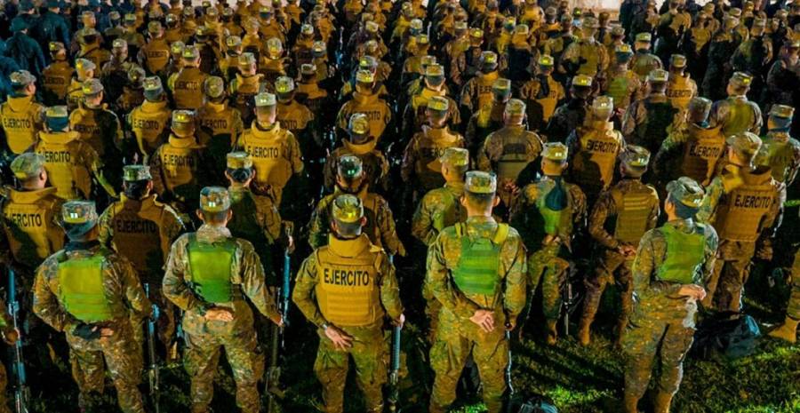 Bukele manda rodear la tercera ciudad más grande de El Salvador con 10 mil