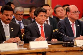 Culminar&eacute; mi gesti&oacute;n presidencial en 2026, asegura Pedro Castillo