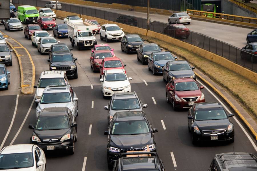 ¡Atención! Reducirán carril de Circuito Interior por dos semanas en la CDMX